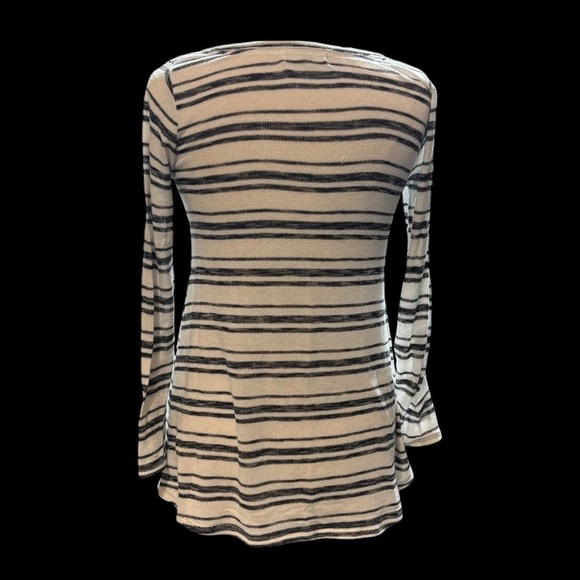 Pink Republic | Striped Long Sleeve Tunic Top | Small - Picture 3 of 8